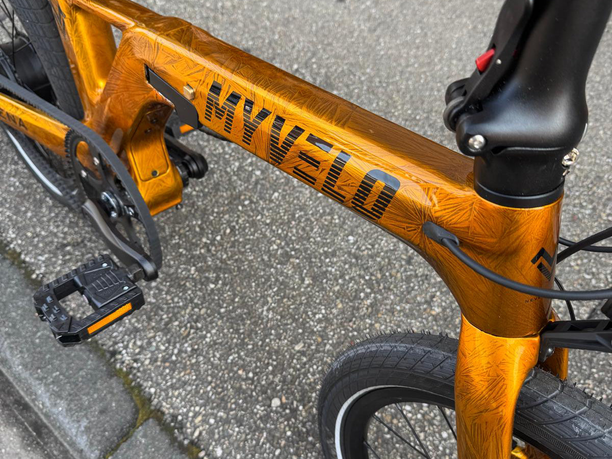 Carbon E-Bike Klapprad