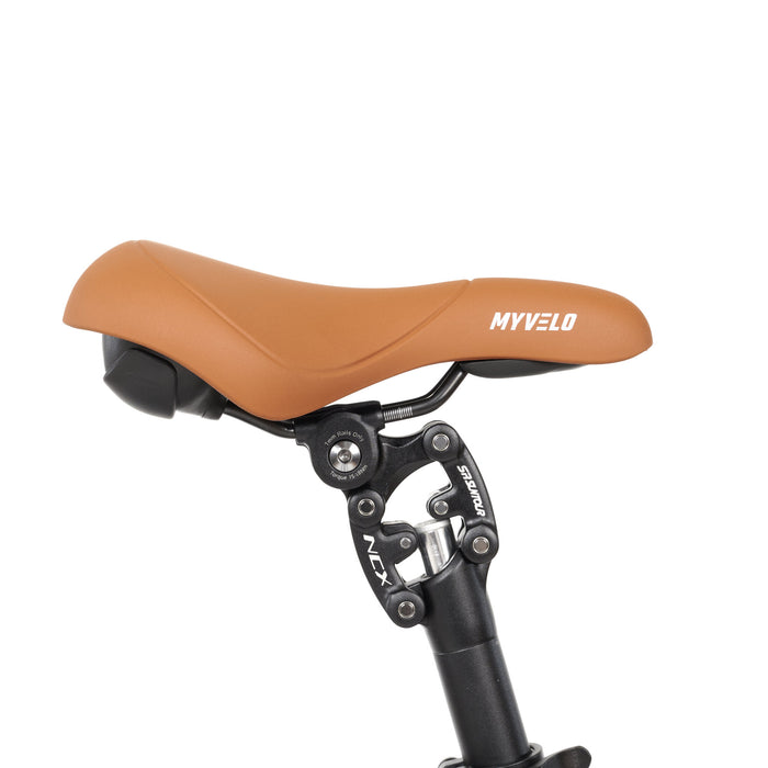 MYVELO Molinar Elektro-Klapprad Sattel