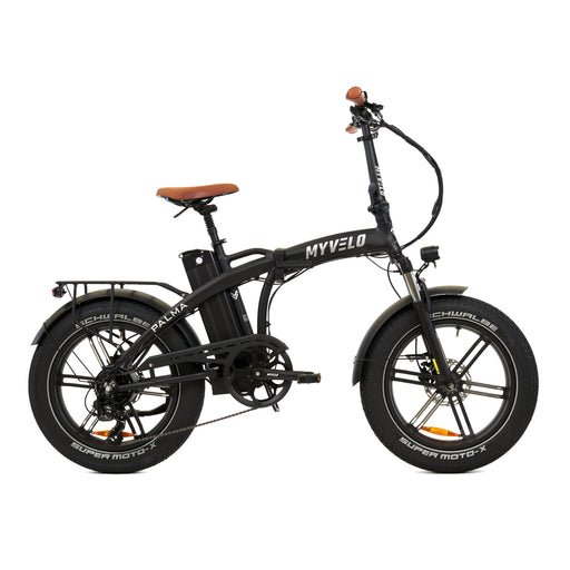 MYVELO Palma Elektro Klapprad schwarz