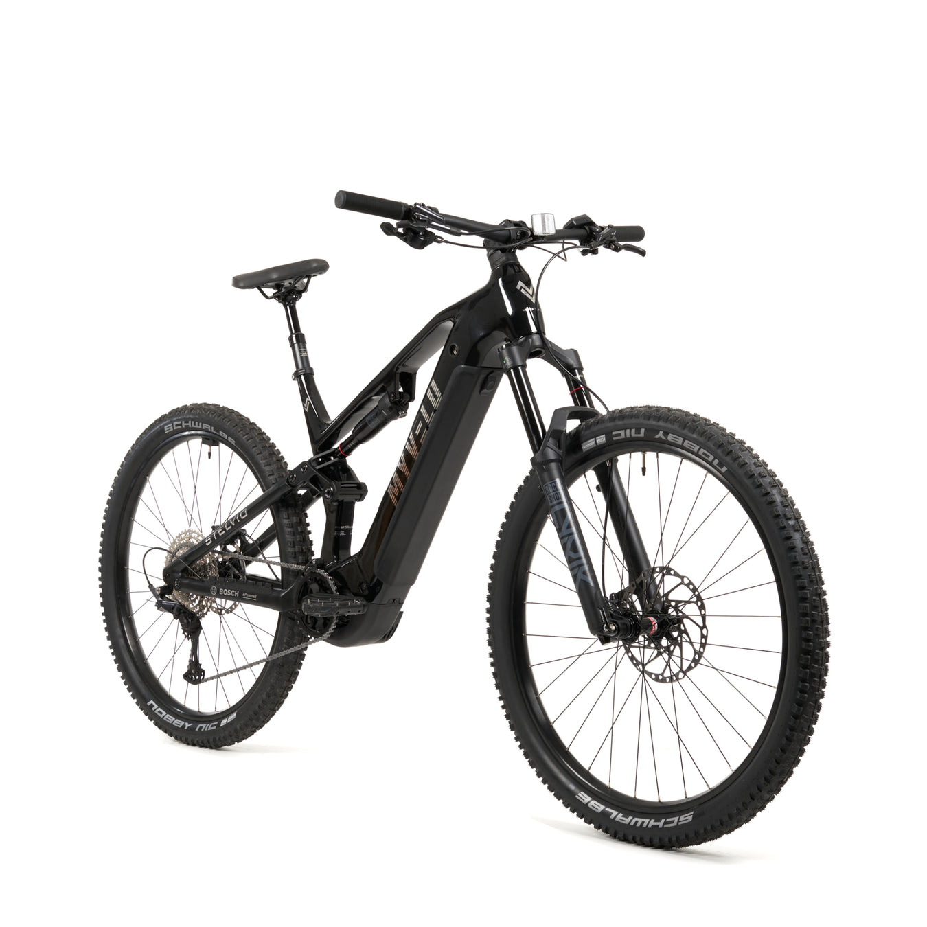 MTB completamente equipaggiata