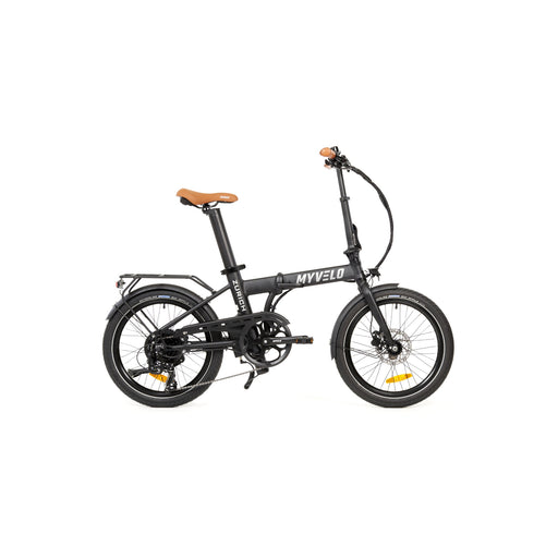 MYVELO Zürich Elektro-Klapprad schwarz