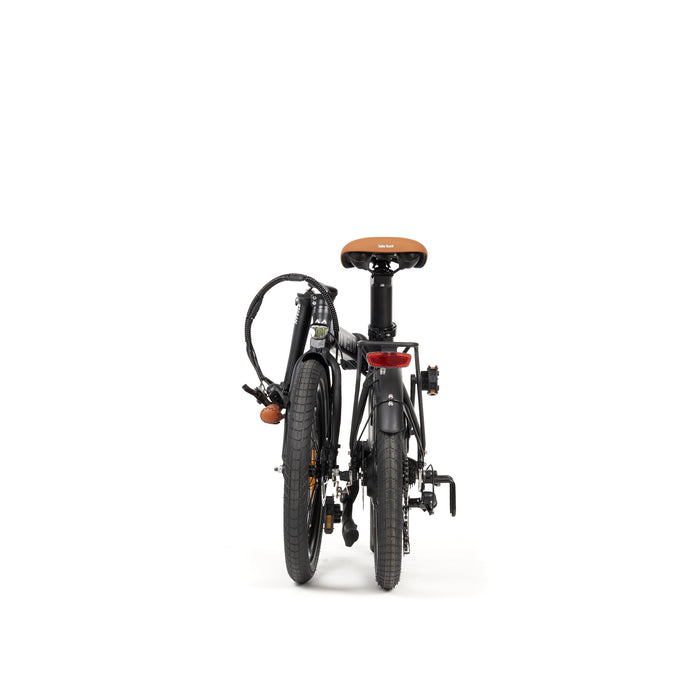 MYVELO Zürich Elektro-Klapprad zusammengeklappt