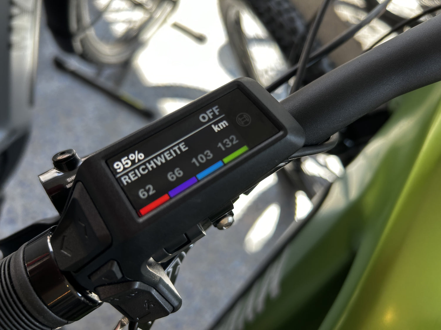 Technische Details der Elektro-Bike Mountainbikes