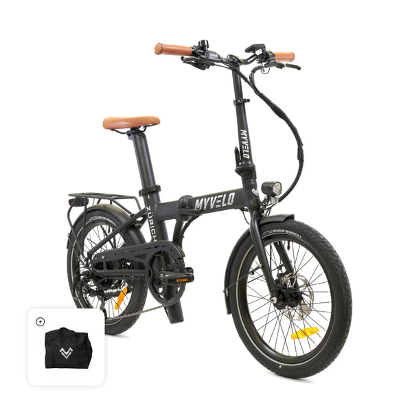 Bicicletta elettrica pieghevole di Zurigo